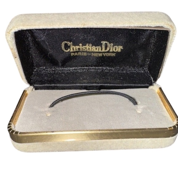Christian Dior Tie Clip Jewelry Box